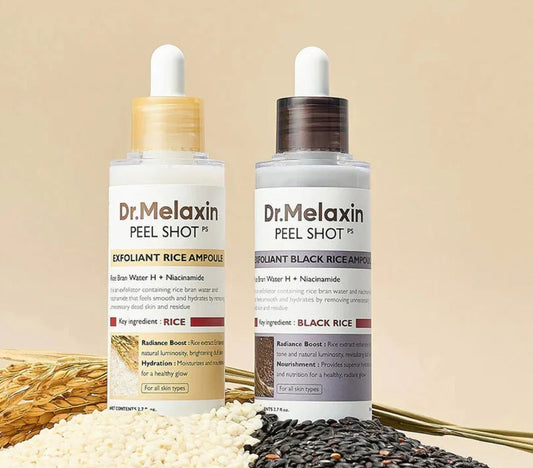 Pack of 2 Dr. Melaxin Peel Shot Exfoliant Rice Ampoule